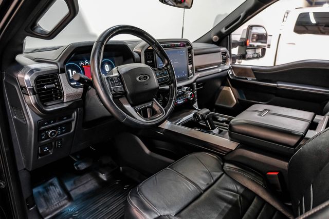 2022 Ford F-150 Platinum FX4 Black Pkg PANO ROOF Pro Power 7.2KW | Dallas, TX | East Dallas Diesel