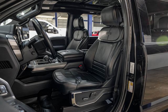 2022 Ford F-150 Platinum FX4 Black Pkg PANO ROOF Pro Power 7.2KW | Dallas, TX | East Dallas Diesel
