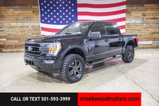 2022 Ford F-150 SPORT 4x4 FX4 Eco Boost LEVELED 20s Black 1 Owner in Searcy, AR 72143
