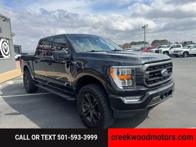 2022 Ford F-150 XLT 4x4 FX4 Eco Boost LEVELED 20s Black 1 Owner 2022 Ford F-150 XLT 4x4 FX4 Eco Boost LEVELED 20s Black 1 Owner