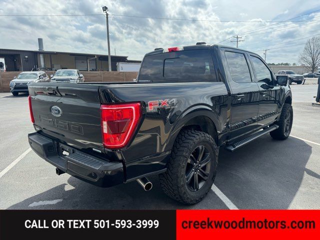 2022 Ford F-150 SPORT 4x4 FX4 Eco Boost LEVELED 20s Black 1 Owner 2022 Ford F-150 SPORT 4x4 FX4 Eco Boost LEVELED 20s Black 1 Owner