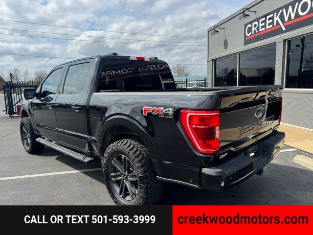 2022 Ford F-150 SPORT 4x4 FX4 Eco Boost LEVELED 20s Black 1 Owner 2022 Ford F-150 SPORT 4x4 FX4 Eco Boost LEVELED 20s Black 1 Owner