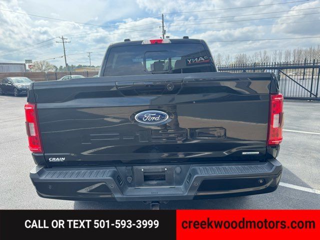 2022 Ford F-150 XLT 4x4 FX4 Eco Boost LEVELED 20s Black 1 Owner