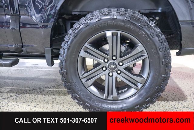 2022 Ford F-150 SPORT 4x4 FX4 Eco Boost LEVELED 20s Black 1 Owner 2022 Ford F-150 SPORT 4x4 FX4 Eco Boost LEVELED 20s Black 1 Owner