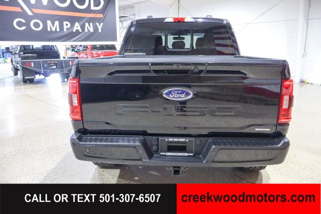 2022 Ford F-150 SPORT 4x4 FX4 Eco Boost LEVELED 20s Black 1 Owner