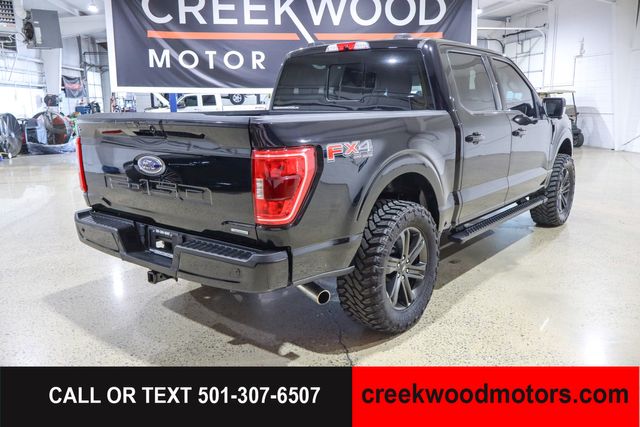 2022 Ford F-150 SPORT 4x4 FX4 Eco Boost LEVELED 20s Black 1 Owner 2022 Ford F-150 SPORT 4x4 FX4 Eco Boost LEVELED 20s Black 1 Owner