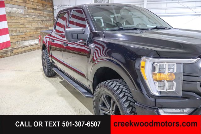 2022 Ford F-150 SPORT 4x4 FX4 Eco Boost LEVELED 20s Black 1 Owner 2022 Ford F-150 SPORT 4x4 FX4 Eco Boost LEVELED 20s Black 1 Owner