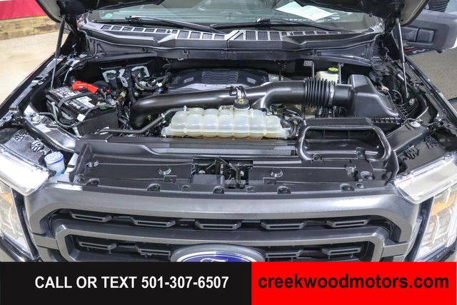 2022 Ford F-150 SPORT 4x4 FX4 Eco Boost LEVELED 20s Black 1 Owner