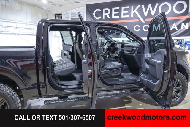 2022 Ford F-150 SPORT 4x4 FX4 Eco Boost LEVELED 20s Black 1 Owner 2022 Ford F-150 SPORT 4x4 FX4 Eco Boost LEVELED 20s Black 1 Owner