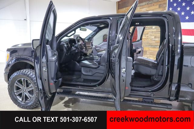 2022 Ford F-150 SPORT 4x4 FX4 Eco Boost LEVELED 20s Black 1 Owner 2022 Ford F-150 SPORT 4x4 FX4 Eco Boost LEVELED 20s Black 1 Owner