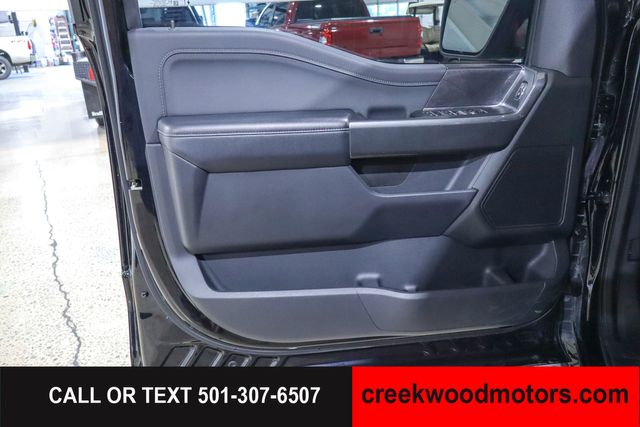 2022 Ford F-150 SPORT 4x4 FX4 Eco Boost LEVELED 20s Black 1 Owner