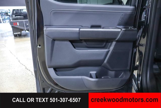 2022 Ford F-150 SPORT 4x4 FX4 Eco Boost LEVELED 20s Black 1 Owner