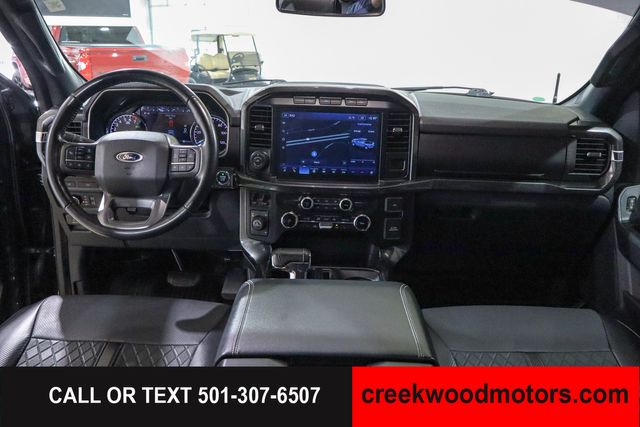 2022 Ford F-150 SPORT 4x4 FX4 Eco Boost LEVELED 20s Black 1 Owner 2022 Ford F-150 SPORT 4x4 FX4 Eco Boost LEVELED 20s Black 1 Owner