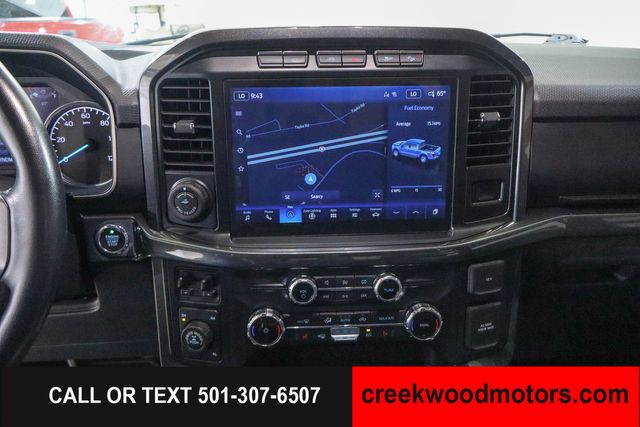 2022 Ford F-150 SPORT 4x4 FX4 Eco Boost LEVELED 20s Black 1 Owner