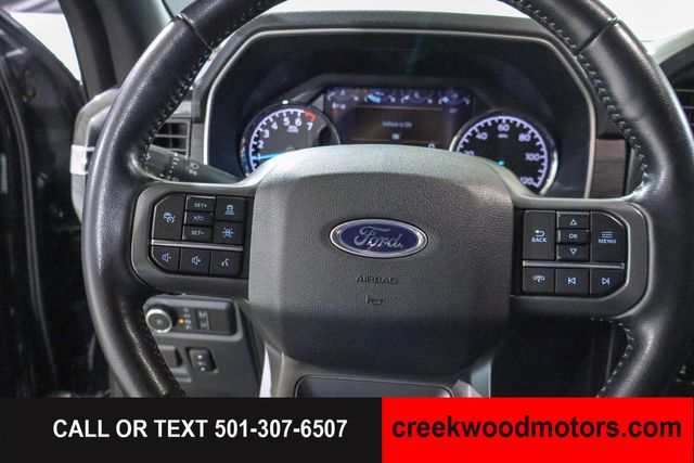 2022 Ford F-150 SPORT 4x4 FX4 Eco Boost LEVELED 20s Black 1 Owner