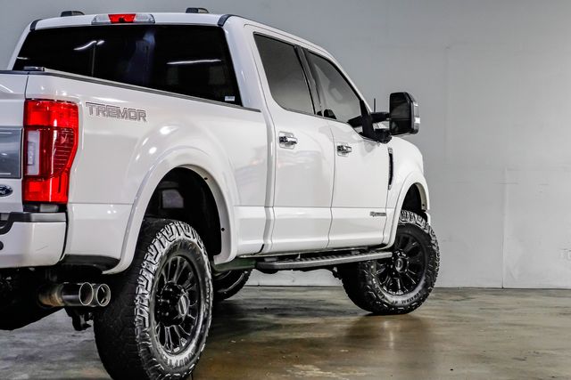 2022 Ford F-250 Super Duty Platinum TREMOR Pano Roof HIGH CAP TOW PKG 1 Owner | Dallas, TX | East Dallas Diesel
