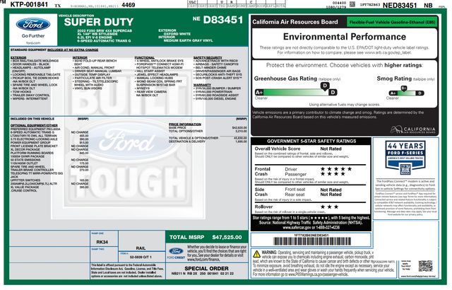 2022 Ford F-250 Super Duty XL 2022 Ford F-250 Super Duty XL