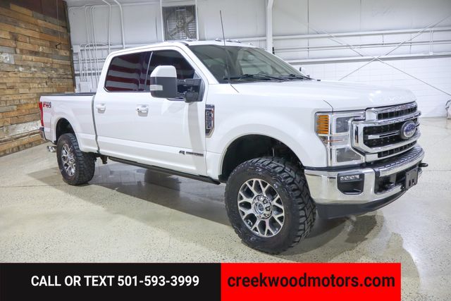 2022 Ford F-250 Super Duty Lariat Ultimate 4x4 Diesel 1Owner NewTires LEVELED