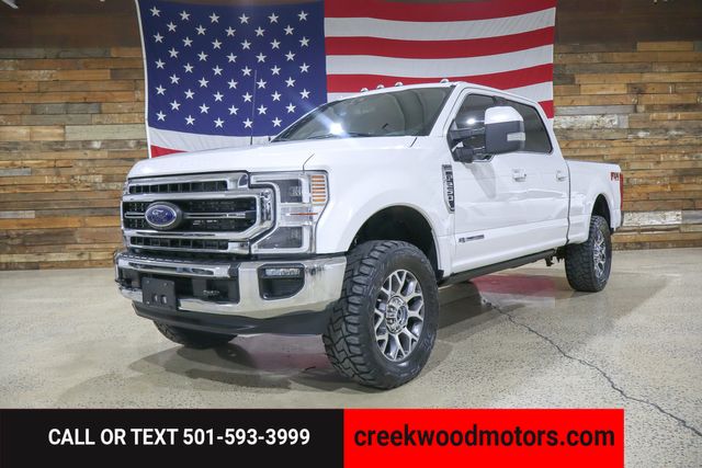 2022 Ford F-250 Super Duty Lariat Ultimate 4x4 Diesel 1Owner NewTires LEVELED