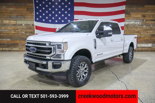 2022 Ford F-250 Super Duty Lariat Ultimate 4x4 Diesel 1Owner NewTires LEVELED