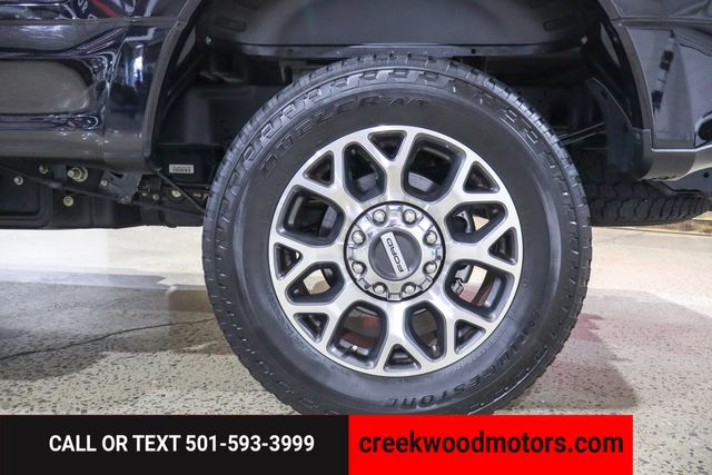 2022 Ford F-250 Super Duty Lariat 4x4 Power Stroke Diesel Chrome 20s Black
