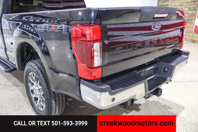 2022 Ford F-250 Super Duty Lariat 4x4 Power Stroke Diesel Chrome 20s Black