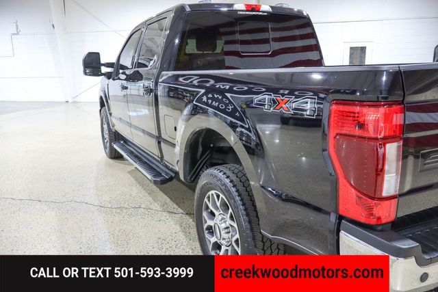 2022 Ford F-250 Super Duty Lariat 4x4 Power Stroke Diesel Chrome 20s Black