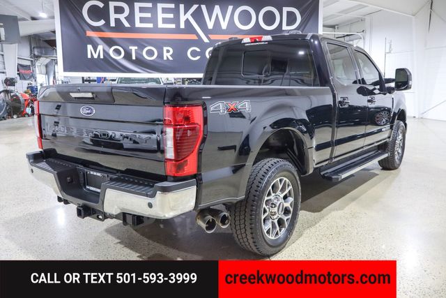 2022 Ford F-250 Super Duty Lariat 4x4 Power Stroke Diesel Chrome 20s Black