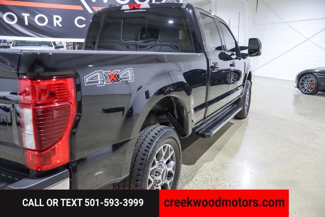 2022 Ford F-250 Super Duty Lariat 4x4 Power Stroke Diesel Chrome 20s Black