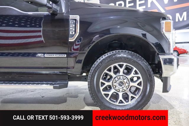 2022 Ford F-250 Super Duty Lariat 4x4 Power Stroke Diesel Chrome 20s Black