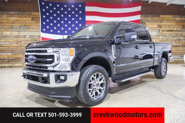 2022 Ford F-250 Super Duty Lariat 4x4 Power Stroke Diesel Chrome 20s Black