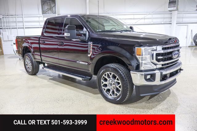2022 Ford F-250 Super Duty Lariat 4x4 Power Stroke Diesel Chrome 20s Black