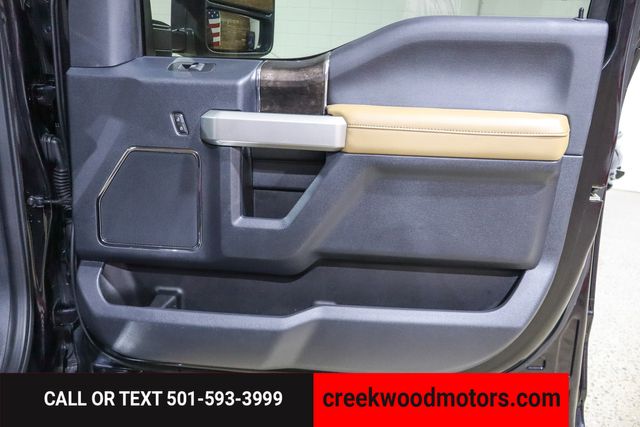 2022 Ford F-250 Super Duty Lariat 4x4 Power Stroke Diesel Chrome 20s Black