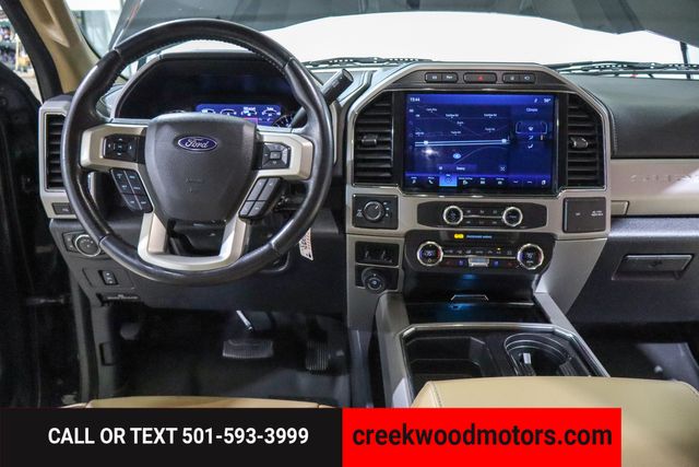 2022 Ford F-250 Super Duty Lariat 4x4 Power Stroke Diesel Chrome 20s Black