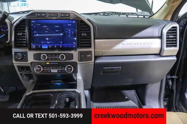 2022 Ford F-250 Super Duty Lariat 4x4 Power Stroke Diesel Chrome 20s Black