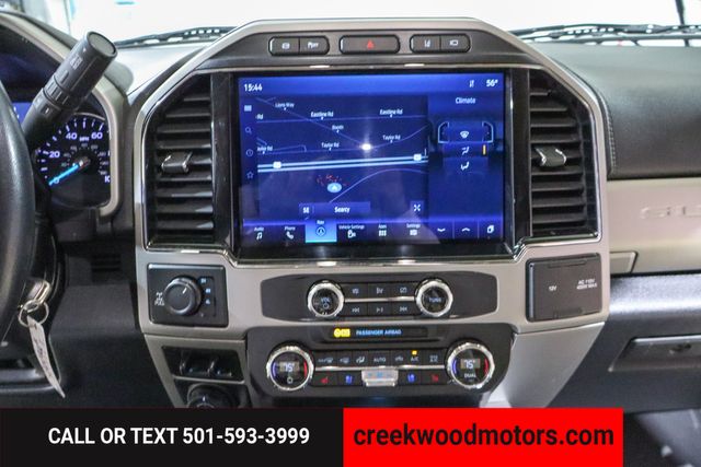 2022 Ford F-250 Super Duty Lariat 4x4 Power Stroke Diesel Chrome 20s Black