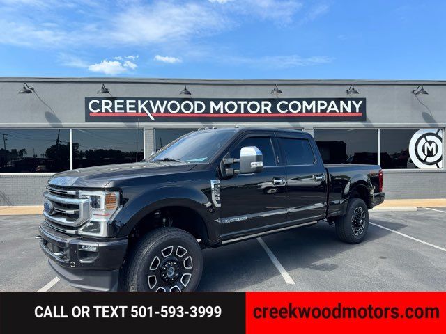 2022 Ford F-250 Super Duty Platinum 4x4 Powerstroke Diesel LEVELED New Tires