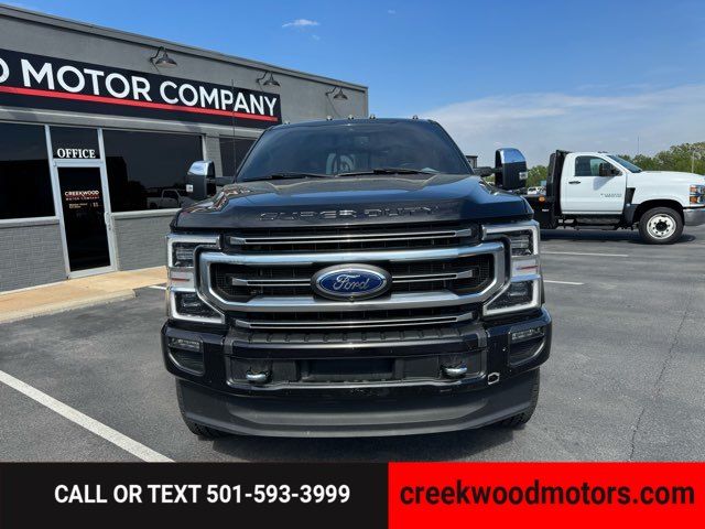 2022 Ford F-250 Super Duty Platinum 4x4 Powerstroke Diesel LEVELED New Tires