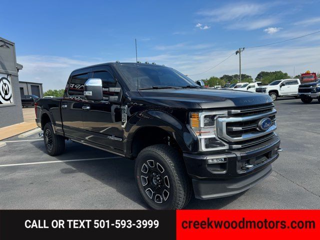 2022 Ford F-250 Super Duty Platinum 4x4 Powerstroke Diesel LEVELED New Tires