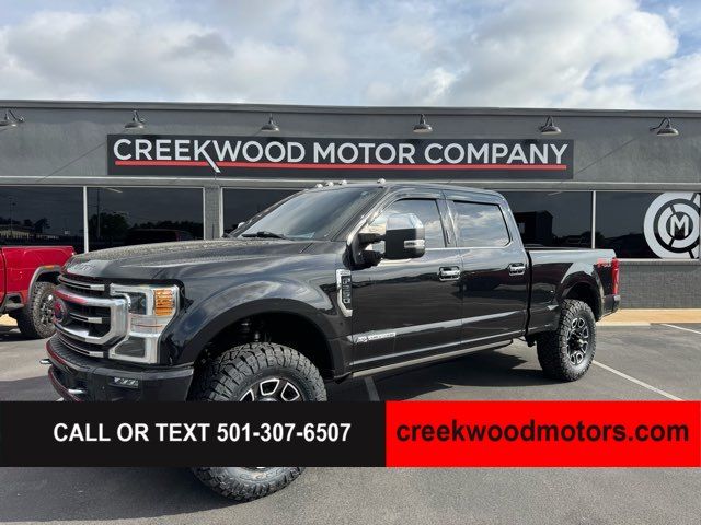 2022 Ford F-250 Super Duty Platinum 4x4 Powerstroke Diesel LEVELED New Tires in Searcy, AR 72143