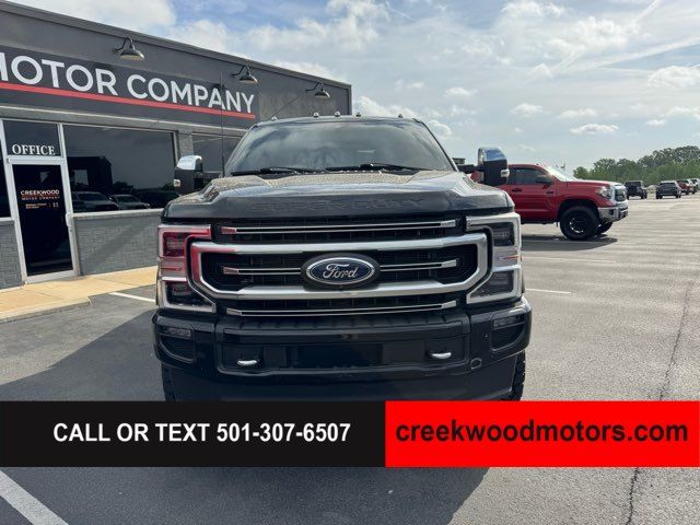 2022 Ford F-250 Super Duty Platinum 4x4 Powerstroke Diesel LEVELED New Tires