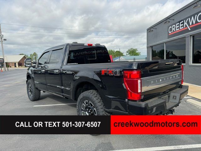2022 Ford F-250 Super Duty Platinum 4x4 Powerstroke Diesel LEVELED New Tires