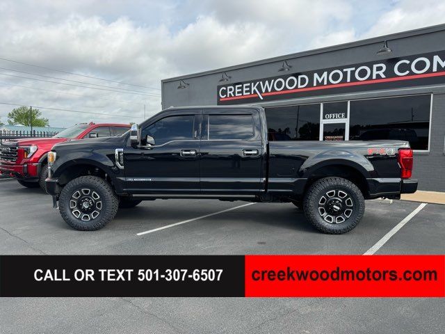 2022 Ford F-250 Super Duty Platinum 4x4 Powerstroke Diesel LEVELED New Tires