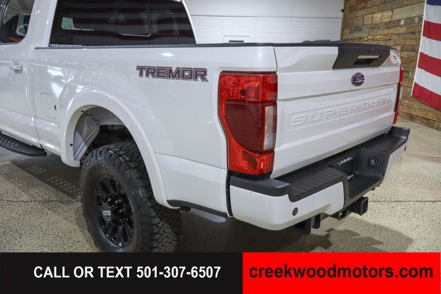 2022 Ford F-250 Super Duty Tremor Lariat 4x4 Powerstroke Diesel LEVELED White