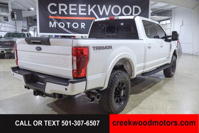 2022 Ford F-250 Super Duty Tremor Lariat 4x4 Powerstroke Diesel LEVELED White