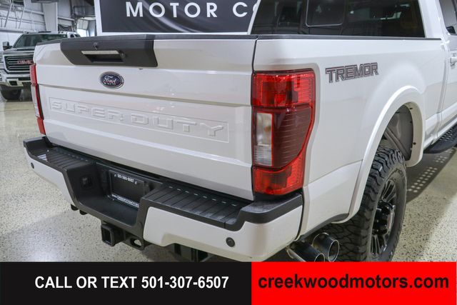 2022 Ford F-250 Super Duty Tremor Lariat 4x4 Powerstroke Diesel LEVELED White