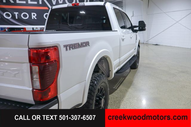 2022 Ford F-250 Super Duty Tremor Lariat 4x4 Powerstroke Diesel LEVELED White
