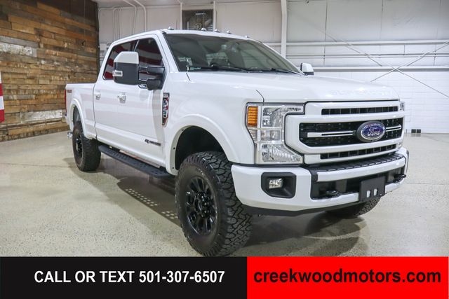 2022 Ford F-250 Super Duty Tremor Lariat 4x4 Powerstroke Diesel LEVELED White