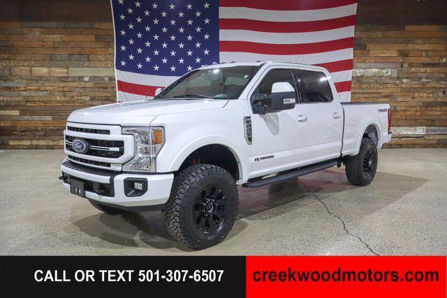 2022 Ford F-250 Super Duty Tremor Lariat 4x4 Powerstroke Diesel LEVELED White