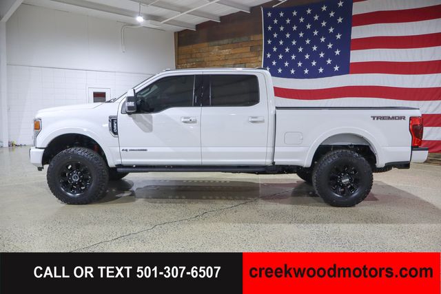 2022 Ford F-250 Super Duty Tremor Lariat 4x4 Powerstroke Diesel LEVELED White